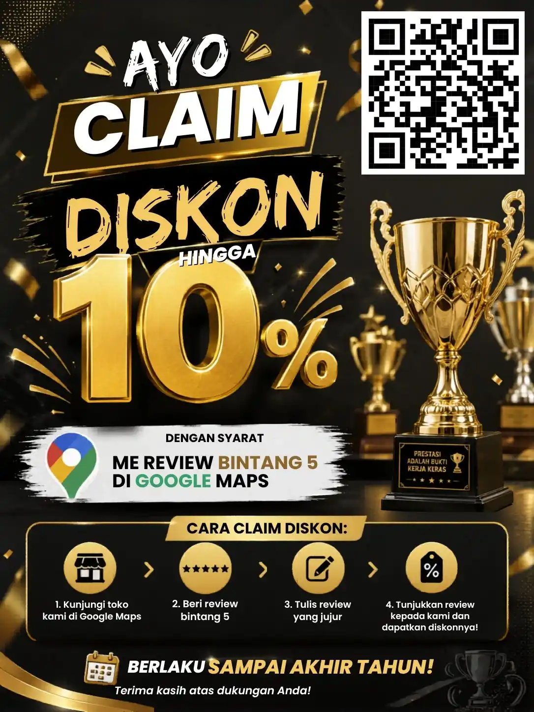 Promo Diskon King Trophy